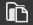 File Explorer icon is two overlapping folders flat design style
