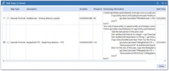 Figure 7.24 Finally, we can drill into the individual formulas.